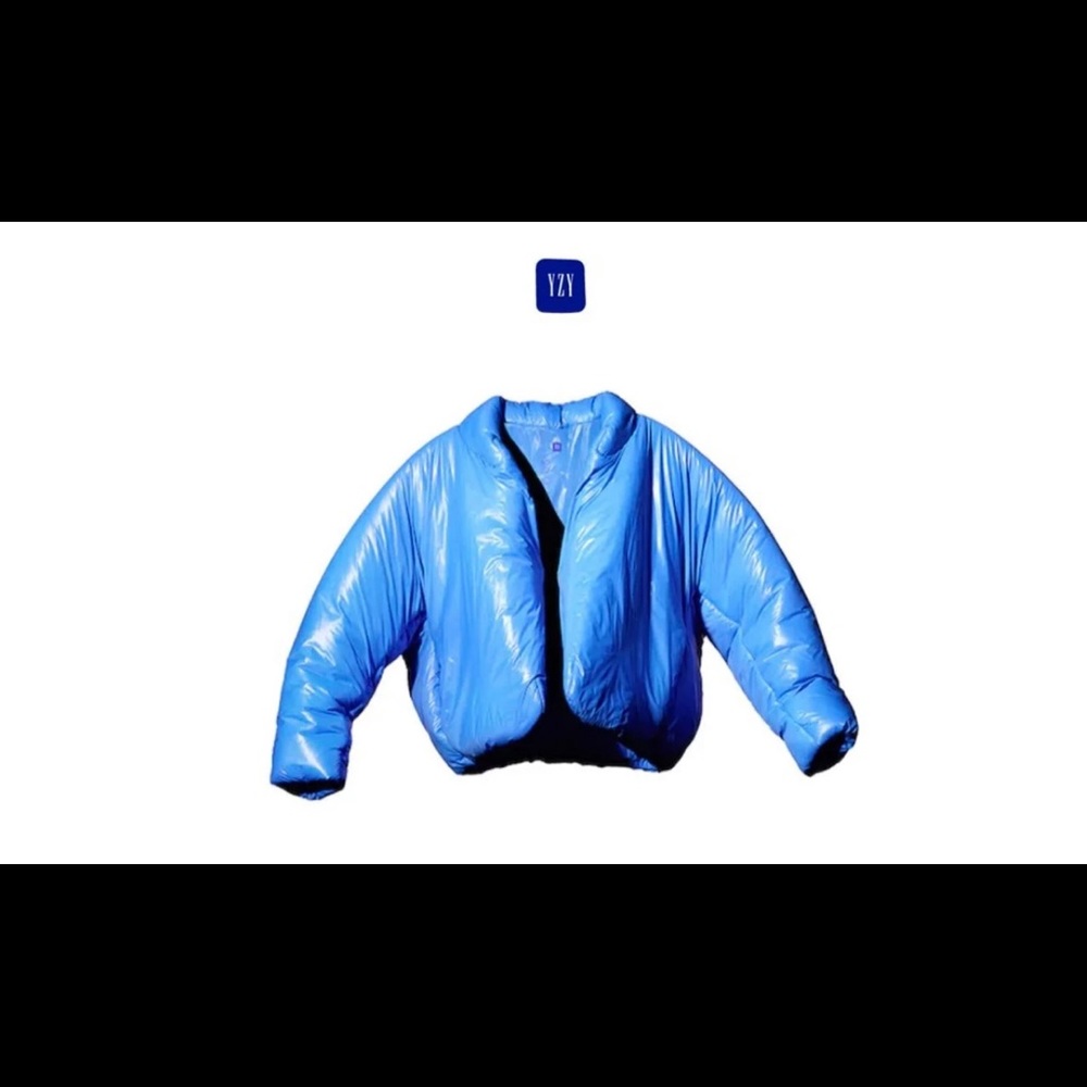 YZY Blue Round Jacket